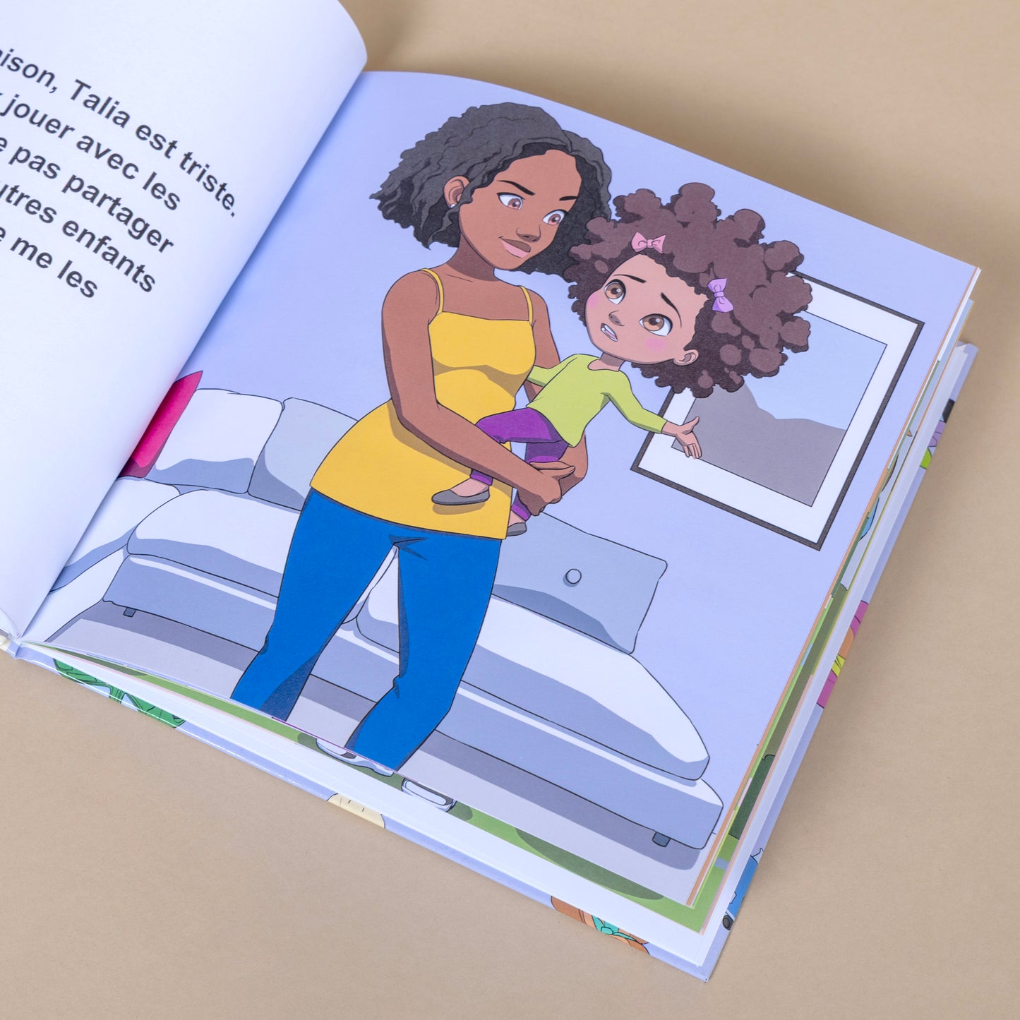 Talia ne veut pas partager