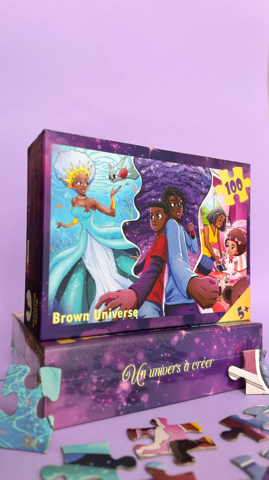 Puzzle 100 pièces - Brown Universe