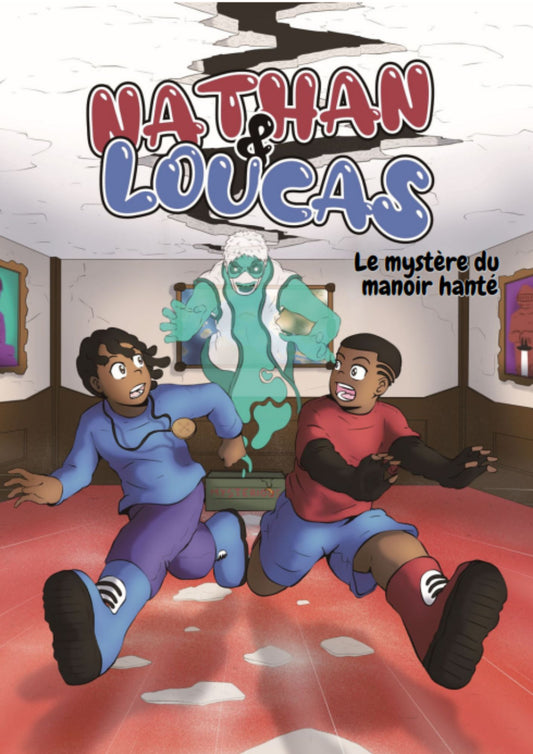 Couverture Livre jeunesse Nathan & Loucas 1