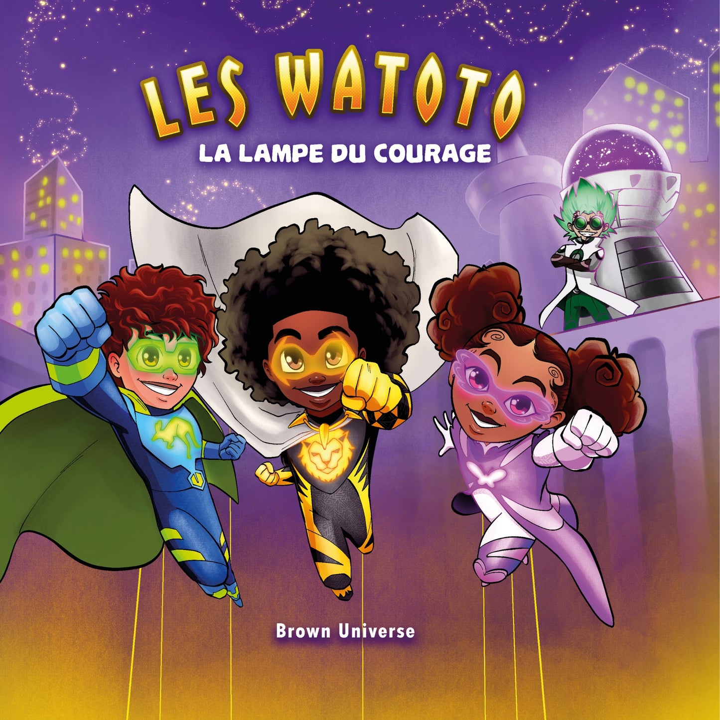 Livre jeunesse avec héros et personnages noirs – Les Watoto