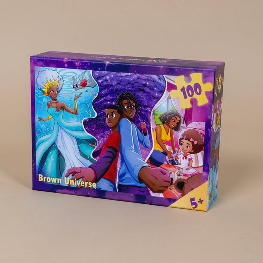 Puzzle 100 pièces - Brown Universe
