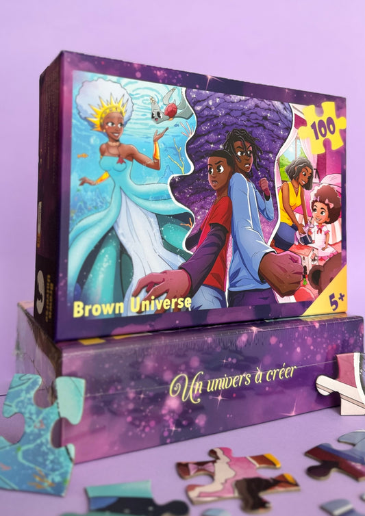 Puzzle 100 pièces - Brown Universe