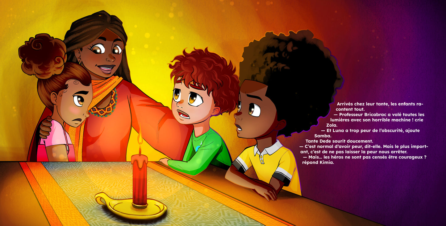 Livre jeunesse avec héros et personnages noirs – Les Watoto